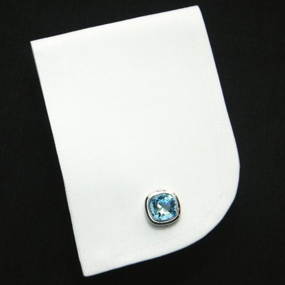 全10色・ブリリアントカット・スワロフスキーのカフス(カフリンクス/カフスボタン)