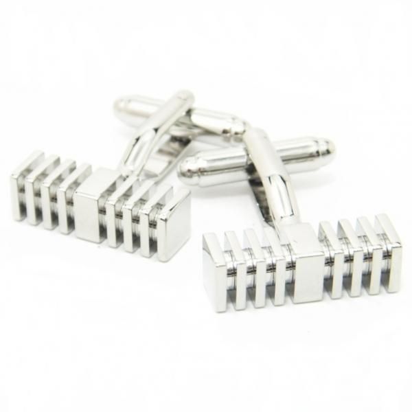 スクェアのレイヤードカフス(カフリンクス/カフスボタン)