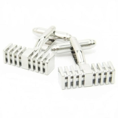 スクェアのレイヤードカフス(カフリンクス/カフスボタン)