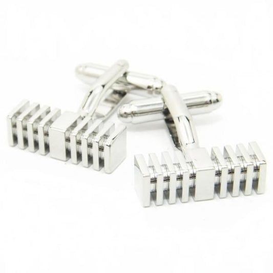 スクェアのレイヤードカフス(カフリンクス/カフスボタン)