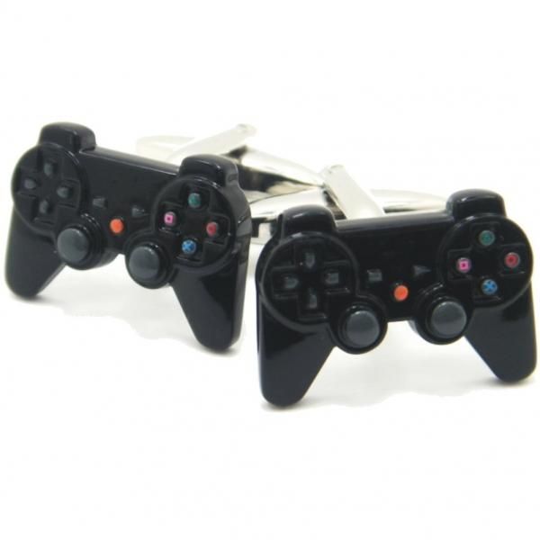 ゲーム好きさんにPS3コントローラーのカフス(カフリンクス/カフスボタン)