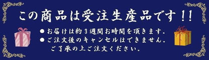 【受注生産】桜模様の蒔絵カフス(カフリンクス/カフスボタン)