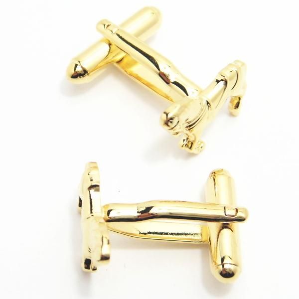 全2色・気品ある馬のカフス(カフリンクス/カフスボタン)