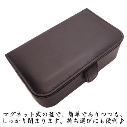カフス タイピン 収納 ボックス ケース カフスケース タイピンケース コレクション 旅行 出張