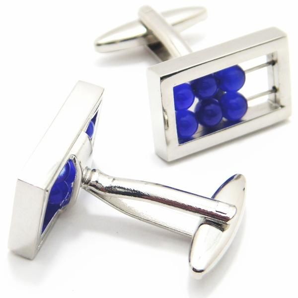 全2色・Abacusキャッツアイのそろばんカフス(カフリンクス/カフスボタン)