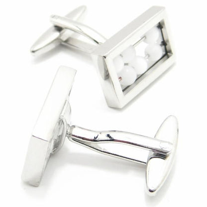 全2色・Abacusキャッツアイのそろばんカフス(カフリンクス/カフスボタン)