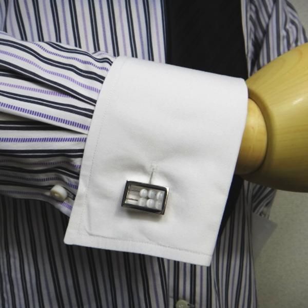 全2色・Abacusキャッツアイのそろばんカフス(カフリンクス/カフスボタン)