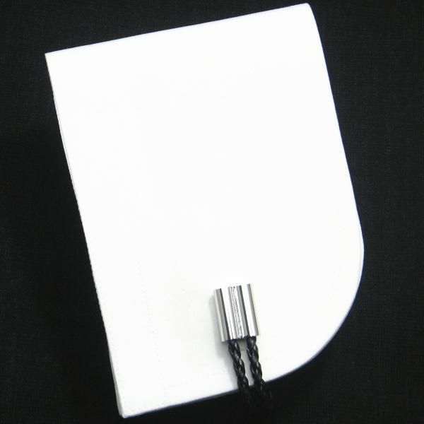 全2色・レザーのラップアラウンドカフス(カフリンクス/カフスボタン)