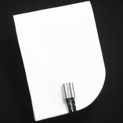 全2色・レザーのラップアラウンドカフス(カフリンクス/カフスボタン)