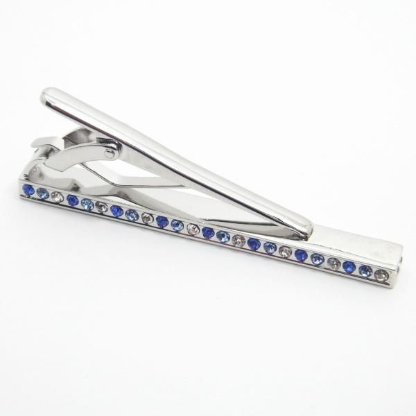 全3色・不意打ちキラリ☆サイドストーンのタイピン(ネクタイピン)