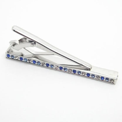 全3色・不意打ちキラリ☆サイドストーンのタイピン(ネクタイピン)