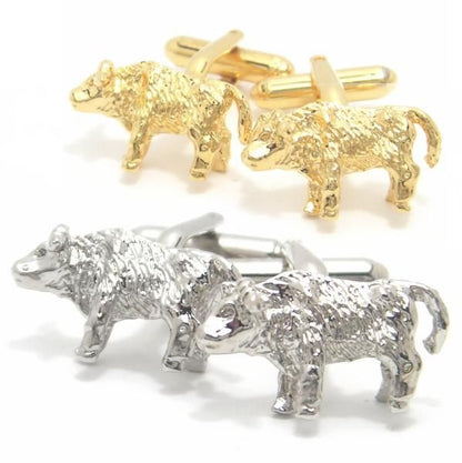 全2色・星座カフス☆牡牛座4/21～5/21生まれさんにTaurusのカフス(カフリンクス/カフスボタン)
