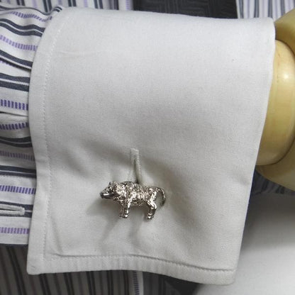 全2色・星座カフス☆牡牛座4/21～5/21生まれさんにTaurusのカフス(カフリンクス/カフスボタン)