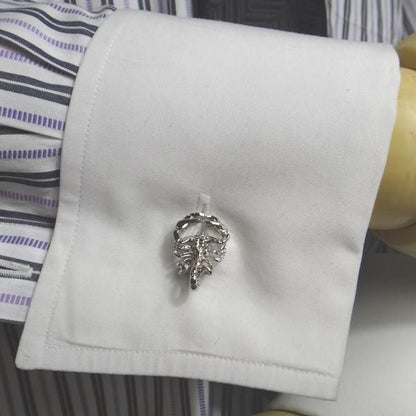 全2色・星座カフス☆蠍座10/24～11/22生まれさんにScorpiusのカフス(カフリンクス/カフスボタン)