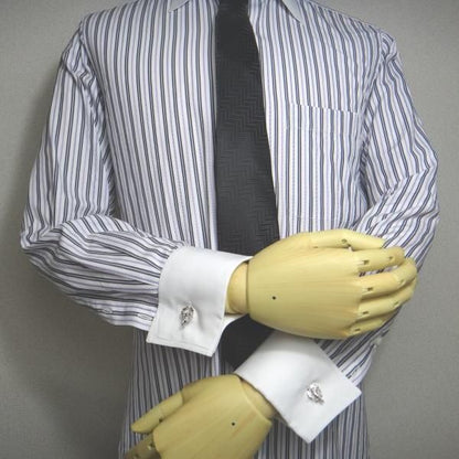 全2色・星座カフス☆蠍座10/24～11/22生まれさんにScorpiusのカフス(カフリンクス/カフスボタン)