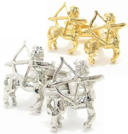 全2色・星座カフス☆射手座11/23～12/21生まれさんにSagittariusのカフス(カフリンクス/カフスボタン)