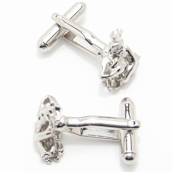 全2色・星座カフス☆水瓶座1/20～2/19生まれさんにAquariusのカフス(カフリンクス/カフスボタン)