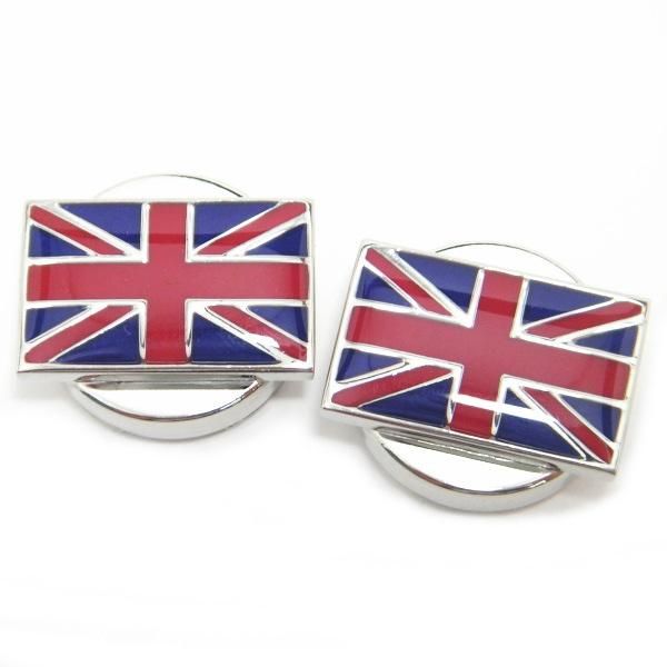 ボタンカバー◆ユニオンジャックのボタンカバー