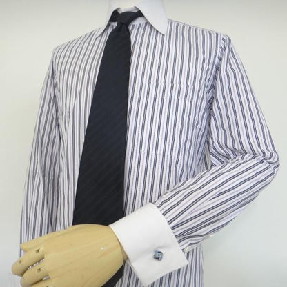 ツートーン・ブルー・ノットのカフス(カフリンクス/カフスボタン)