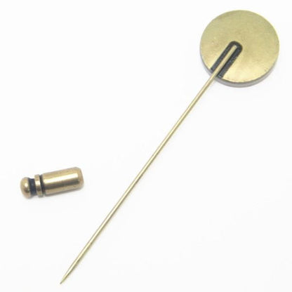 【受注生産品】Filo・黒蝶貝のラペルピン(ラペルブローチ)