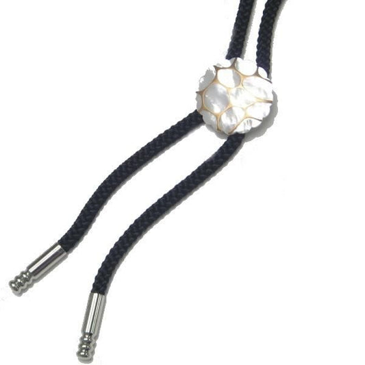 【受注生産品】Filo・白蝶貝のループタイ(ポーラー・タイ)