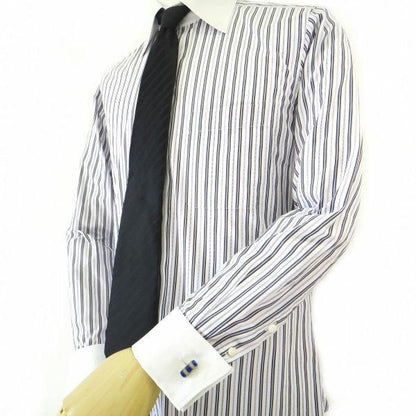 ブルー×イエロー・キャッツアイ・夏の陽射しの様に爽やかなカフス(カフリンクス/カフスボタン)