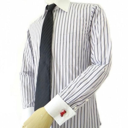 元気にかっ飛ばせ!赤色のオートバイのカフス(カフリンクス/カフスボタン)