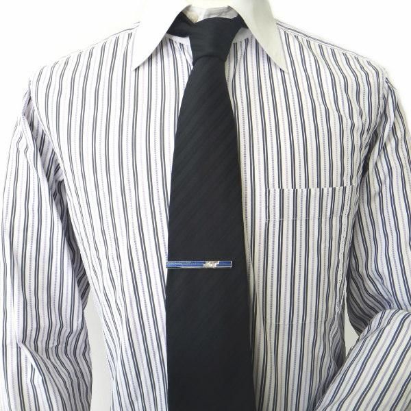 全3色・エナメルと一粒ストーンのタイピン(ネクタイピン)