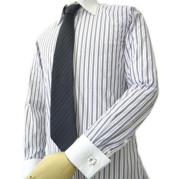 全2色・ハワイアンな華やかさをプルメリアのカフス(カフリンクス/カフスボタン)