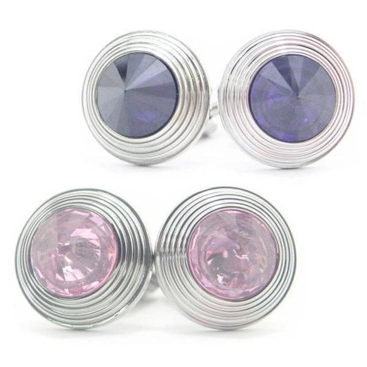 全2色・conicストーンのカフス(カフリンクス/カフスボタン)