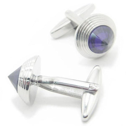 全2色・conicストーンのカフス(カフリンクス/カフスボタン)