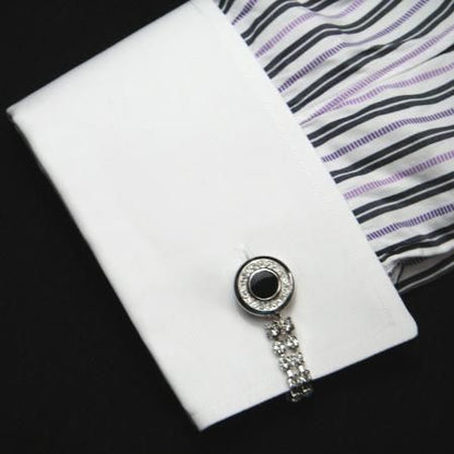 ラインストーンのカフスチャーム（カフスチェーン）