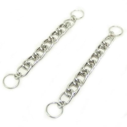 シルバースパイラルのカフスチャーム(カフスチェーン)