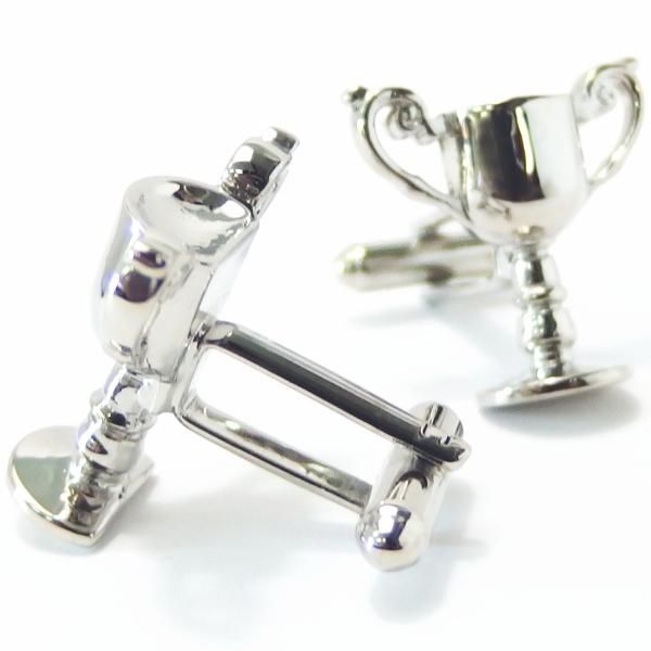 おめでとう！トロフィーカップのカフス(カフリンクス/カフスボタン)