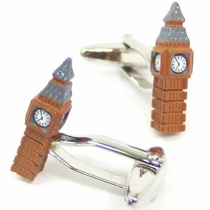 ロンドンの象徴ビッグ・ベンのカフス(カフリンクス/カフスボタン)