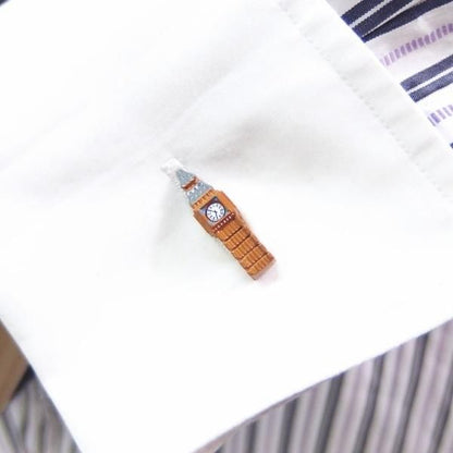 ロンドンの象徴ビッグ・ベンのカフス(カフリンクス/カフスボタン)