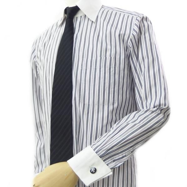 ブラック・フルール・ド・リスのカフス(カフリンクス/カフスボタン)