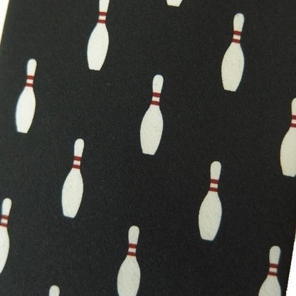 面白ネクタイ◆ボーリング・ピン・ドットのコミックネクタイ
