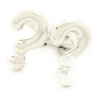 はてな疑問符クエスチョンマークのカフス(カフリンクス/カフスボタン)