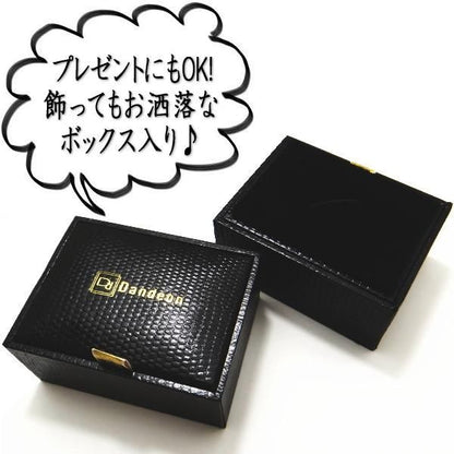 爽やかにときめくブルーハートのタイピン(ネクタイピン)