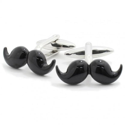 ダンディの象徴・口髭マスタッシュ・ヒゲのカフス(カフリンクス/カフスボタン)