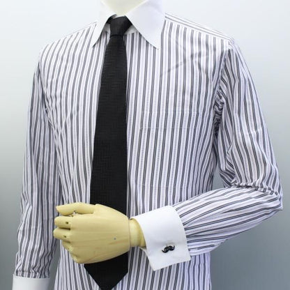 ダンディの象徴・口髭マスタッシュ・ヒゲのカフス(カフリンクス/カフスボタン)