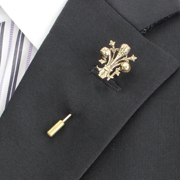 フルール・ド・リスのラペルピン