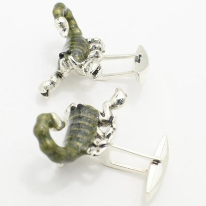 【SATURNO・サツルノ】毒っ気のある人に蠍サソリのカフス(カフリンクス/カフスボタン)