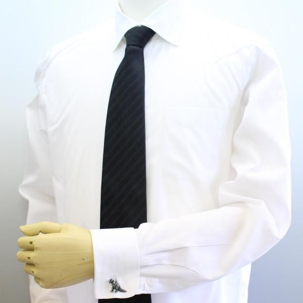 ティラノサウルスと骨のカフス(カフリンクス/カフスボタン)