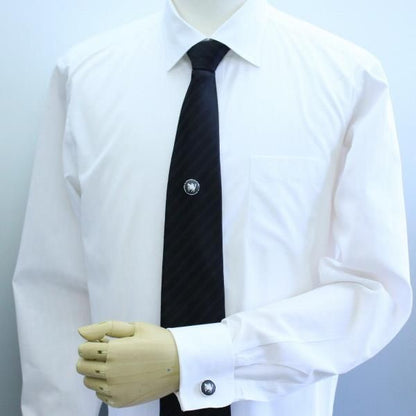 取寄品【陶華・TOHCA】シルバー・ラウンド・ペガサスカメオのタイタック(ピンブローチ)