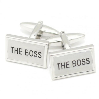 THE・BOSS上司・親分・師匠へおススメのメッセージカフス(カフリンクス/カフスボタン)