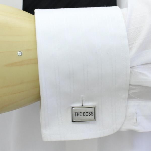 THE・BOSS上司・親分・師匠へおススメのメッセージカフス(カフリンクス/カフスボタン)