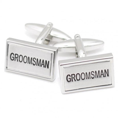 GROOMSMAN結婚式の付添人の記念におススメのカフス(カフリンクス/カフスボタン)