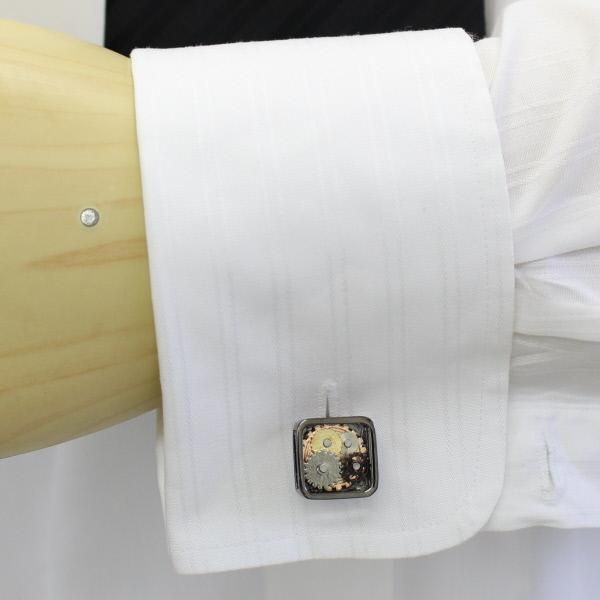 ガンメタ・メカニカル・ギア・スクウェアのカフス(カフリンクス/カフスボタン)